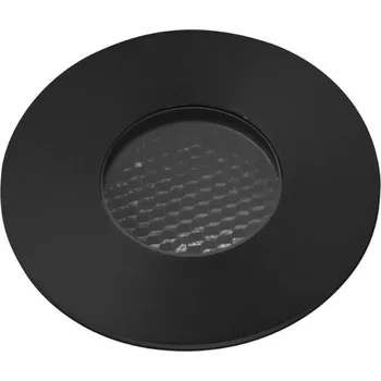 Venkovní osvětlení FARO GRUND 80 zapuštěné svítidlo, nerez, černá, 7W