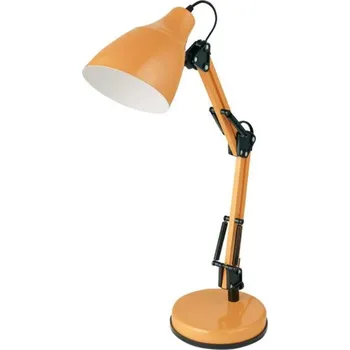 Lampička ACA Lighting stolní lampa 1XE27 oranžová kov D15XD12XH50CM KINGSTON 2918OR