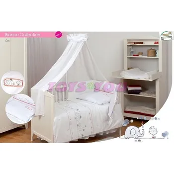 Povlečení Baby Matex Povlečení do postýlky 4 dílné BIANCO collection Cat