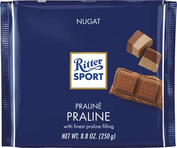 Čokoláda Ritter Sport Nugát mléčná 30 % 250 g