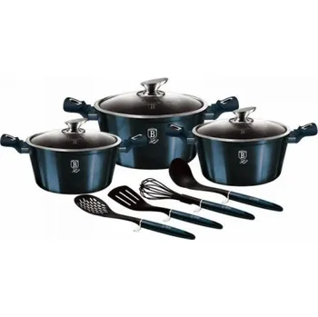 Sada nádobí BerlingerHaus sada nádobí 10ks BH-6152 Aquamarine Metallic Line