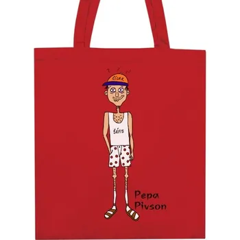 Nákupní taška Nákupní taška unisex s potiskem Pepa Pivson - Taška na pivo