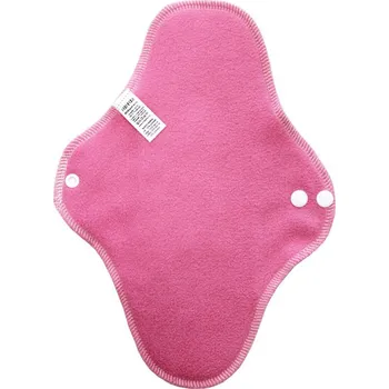 Menstruační vložka Breberky noční vložka, fleece - Růžová