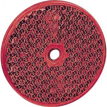 Přívěs k motorovému vozidlu SecoRüt Reflektor Kulatý červená (Ø) 60 mm