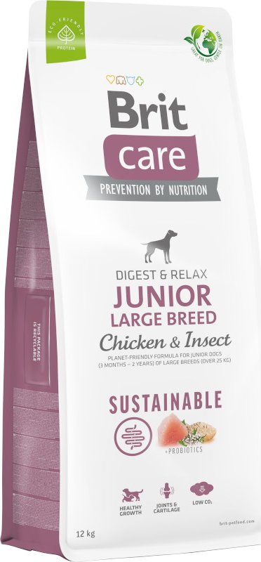 Brit Care Dog Sustainable Junior Large Breed 12 kg