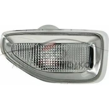 Směrový světlomet Levý boční blikač bílý bez obj. Dacia Sandero II 2012 -2021