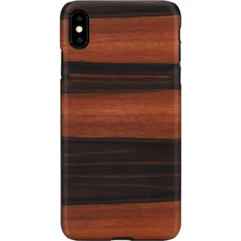 Pouzdro na mobilní telefon Pouzdro MAN&WOOD SmartPhone iPhone XS Max ebenově černé