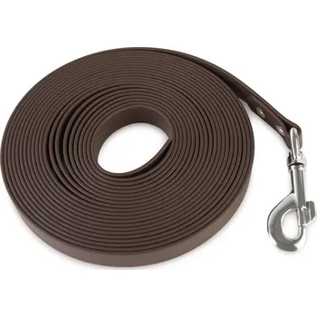 Vodítko pro psa FIREDOG BioThane Stopovací vodítko 19mm 5m Barva: Hnědá