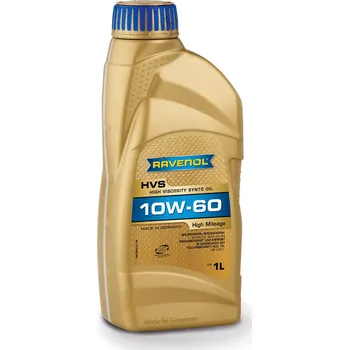 Motorový olej RAVENOL HVS 10W-60 1L (Syntetický motorový olej Ravenol HVS 10W-60)
