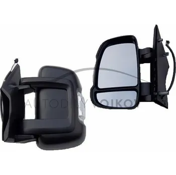 Auto zrcátko Zrcátko zpětné levé L elektricky ovládané krátké s čidlem (80 mm Citroen Jumper 2006-