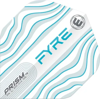 Winmau Letky Prism Alpha - Fyre - White, Aqua & Blue W6915.707