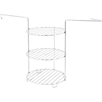 Grilovací mřížka 3 - patrová, Velikost: střední