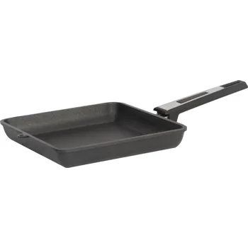 Pánev Profesionální titanová pánvička SKK Titanium Durit 24x24 cm Indukce hladká