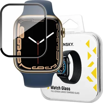 Příslušenství k chytrým hodinkám Wozinsky Watch Glass pro Apple Watch 7/8 41mm černé