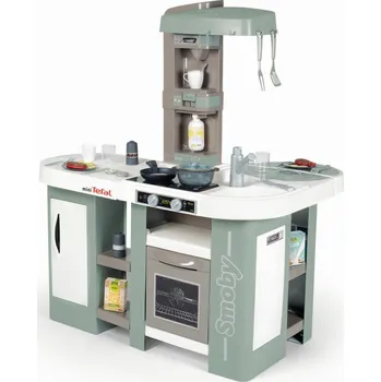 Dětská kuchyňka Smoby Tefal Studio Kitchen XL Bubble zelená/bílá