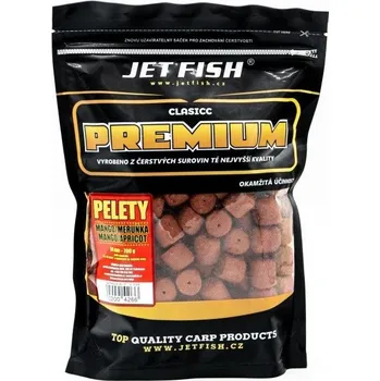 Boilies Jet Fish Pelety Premium Classic Mango Meruňka700g Hmotnost: 700g, Průměr: 18mm