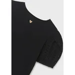 Mayoral Dívčí triko mayora 6046 černá Velikost: 167 (18 let), barva: černá