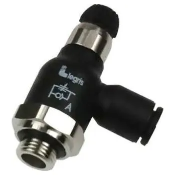 Ventil Parker Ventil škrtící kompaktní jednostranný - spojení hadička 12mm, vnější BSPP závit - 1/2"