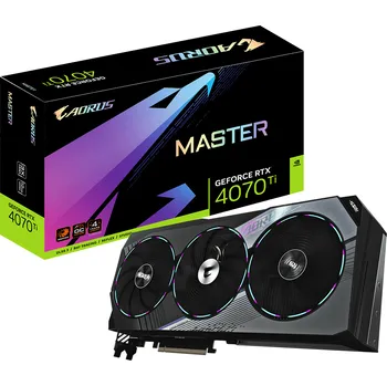 Grafická karta Gigabyte Aorus RTX 4070 Ti Master 12 GB (GV-N407TAORUS M-12GD)