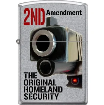 Zapalovač Zippo 2nd Amendment Original Homeland Security 3362