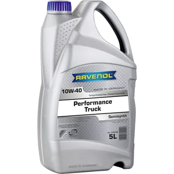 Motorový olej RAVENOL PERFORMANCE TRUCK 10W-40 5L (Polosyntetický vícestupňový motorový olej Performance Truck 10W-40)