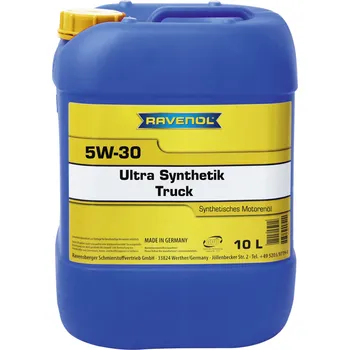 Auto-moto RAVENOL ULTRA SYNTHETIK TRUCK 5W-30 10L (Syntetický motorový olej Ravenol Ultra Synthetik Truck 5W-30)