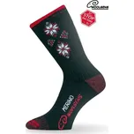 SCK merino silné ponožky Lasting 46-49 černá / červená