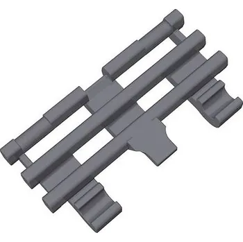 Stavebnice COBI Náhradní díl - článek tankového pásu střední velikost COBI, Barva Tmavě šedá (grafit) 82098