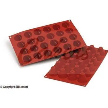 Čokoláda Forma silikon: SOPKA 24x16ml O3,5cm v.3,1cm