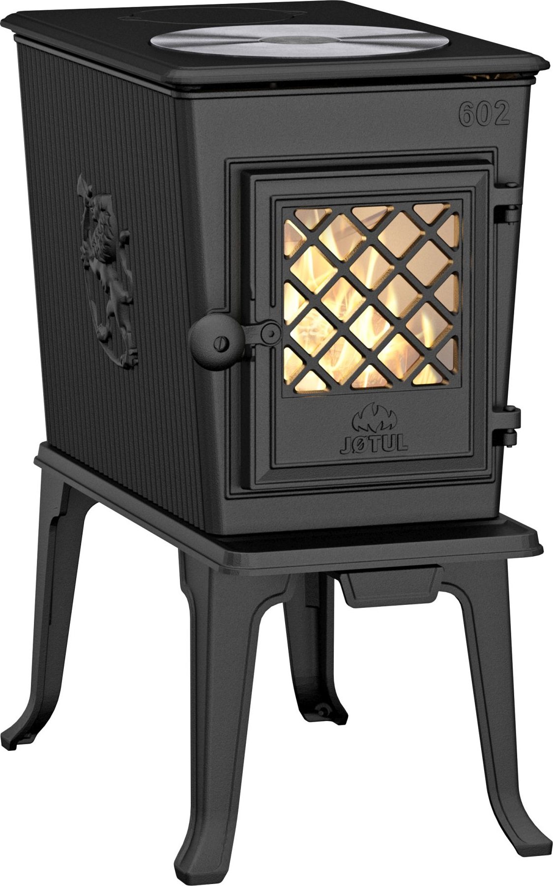 Jotul F 602 ECO s plotnou, černý lak