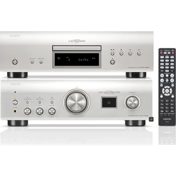 CD přehrávač Denon PMA-1700NE + DCD-1700NE - stříbrná