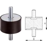 RUBENA silentblok T1 50x50-M 10/28