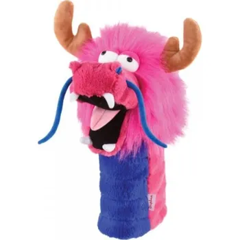 Headcover Daphnes headcover driver/fairway Dragon Pink - Růžový drak