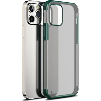 Pouzdro na mobilní telefon Devia Pioneer shockproof case iPhone 12 Pro Max green