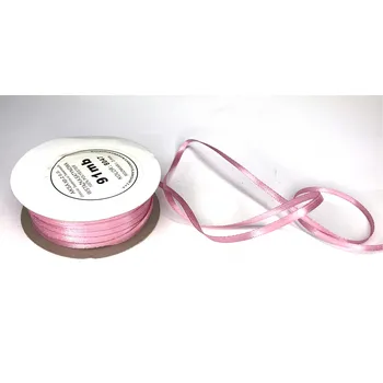 Stuha Stuha saténová jednolící, WS8047, šíře 3 mm / balení 91 m