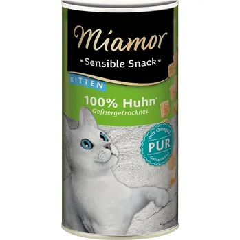 Pamlsek pro kočku Miamor Sensible pochoutka pro koťata, čisté kuřecí maso 30 g
