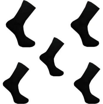 Pánské ponožky PeSaiL Pánské bavlněné ponožky -Rota (Balení/5 párů) Barva: Černá, Velikost: 43-46