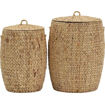 Koš na prádlo House Doctor Set dvou košů na prádlo z přírodních vláken Laun 57/64 cm