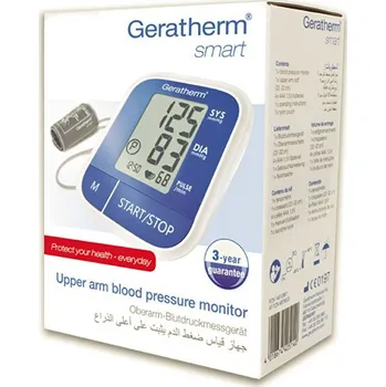 Tlakoměr Tonometr Geratherm SMART - 60 pamětí, arytmie