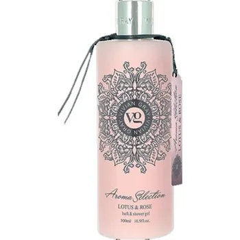 Sprchový gel Vivian Gray Aroma Selection Lotus & Rose luxusní krémový sprchový gel 500 ml