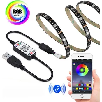 LED páska LED pásek Lighting TV5535/B pro TV 5 metrů Bluetooth (LED pásek RGB 5 metrů s USB)
