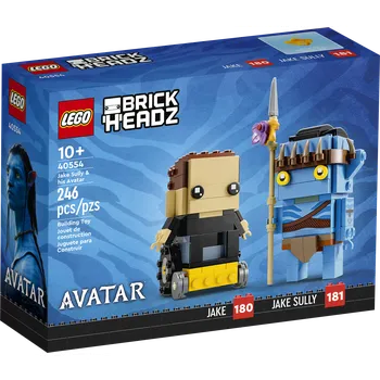 Stavebnice LEGO LEGO BrickHeadz 40554 Jake Sully a jeho Avatar
