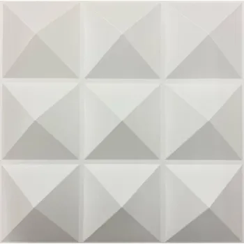 Obklad 3D obkladový panel PVC Pyramids 3D 500x500mm