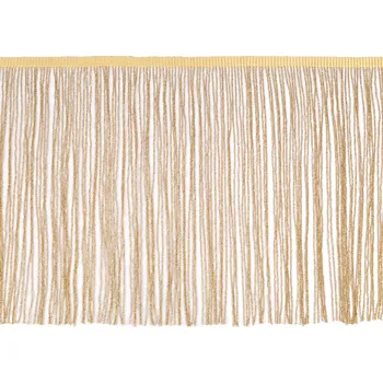 Třásně s lurexem šíře 25 cm