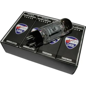 Elektronka BTB Vertrieb 6L6GC S4GB Premium kvartet elektronek (quartett) Vybráno pro kytara a basy výstupní pentoda Pólů: 8 Typ patice: Oktal Množství 4 ks