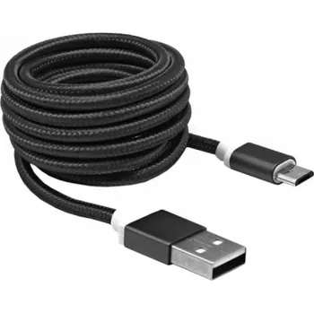 Datový kabel Sbox USB->Micro USB M/M 1.5m USB-10315B black