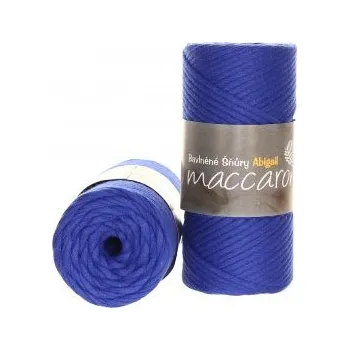 Příze Maccaroni Abigail 3 mm královská modř (Špagátová příze Abigail 3 mm královská modř)