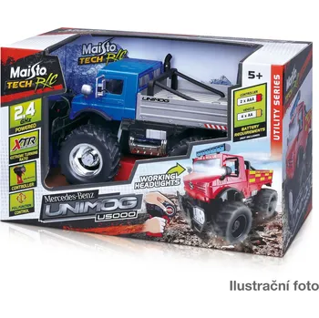 Hračka Maisto M. Tech RC, Mercedes-Benz Unimog U5000, assort, 2,4 Ghz