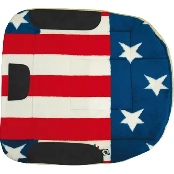 Burioni Dečka podsedlová Pile USA Burioni, barelová, red/blue