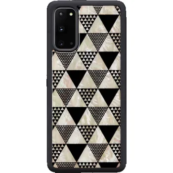 Pouzdro na mobilní telefon Pouzdro iKins pro Samsung Galaxy S20 pyramidové černé